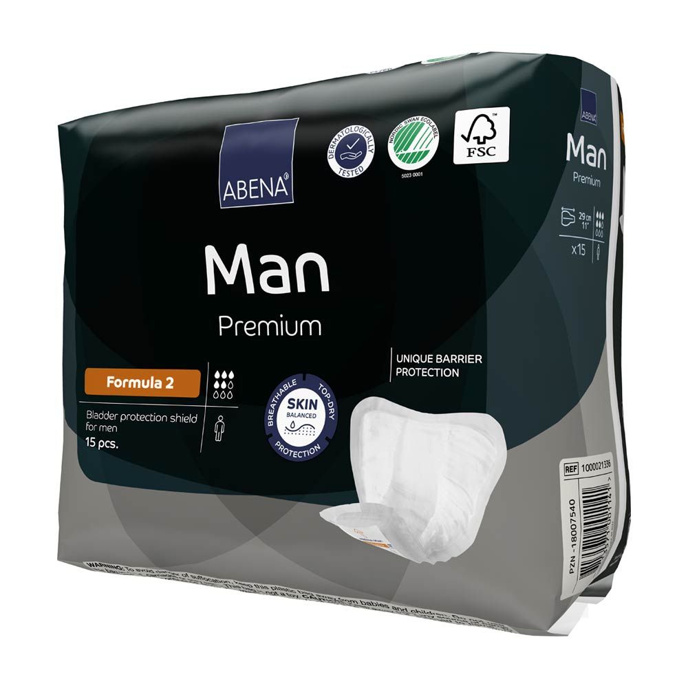 Abena Man, Formula 2 - 15 uds