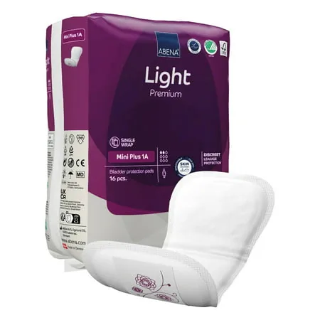 [1000021338] Abena Light Mini Plus 1A - box of 16 bags x 16 units