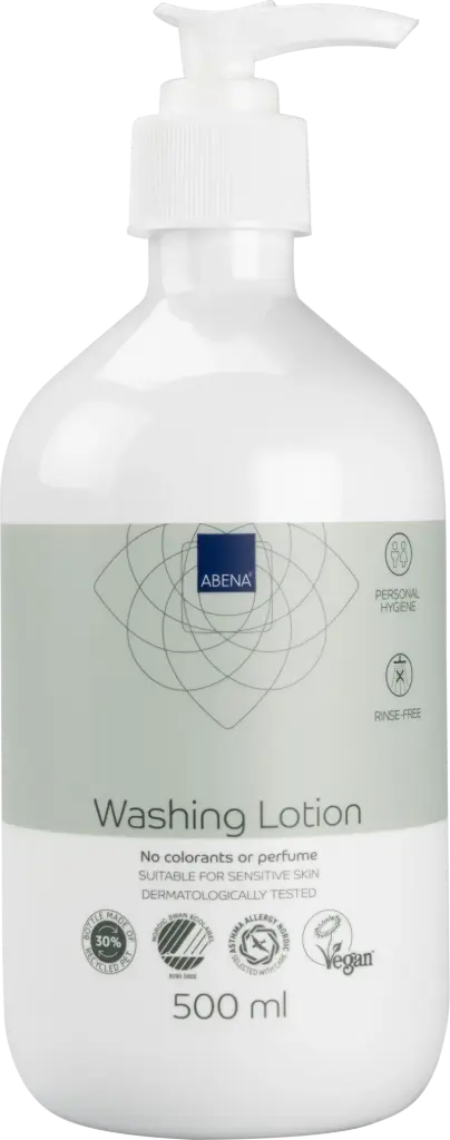 [6964] Abena Loción Limpiadora sin Enjuague – caja de 6 botes x 500 ml