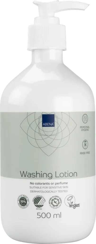 [6964] Abena Loción Limpiadora sin Enjuague – caja de 6 botes x 500 ml