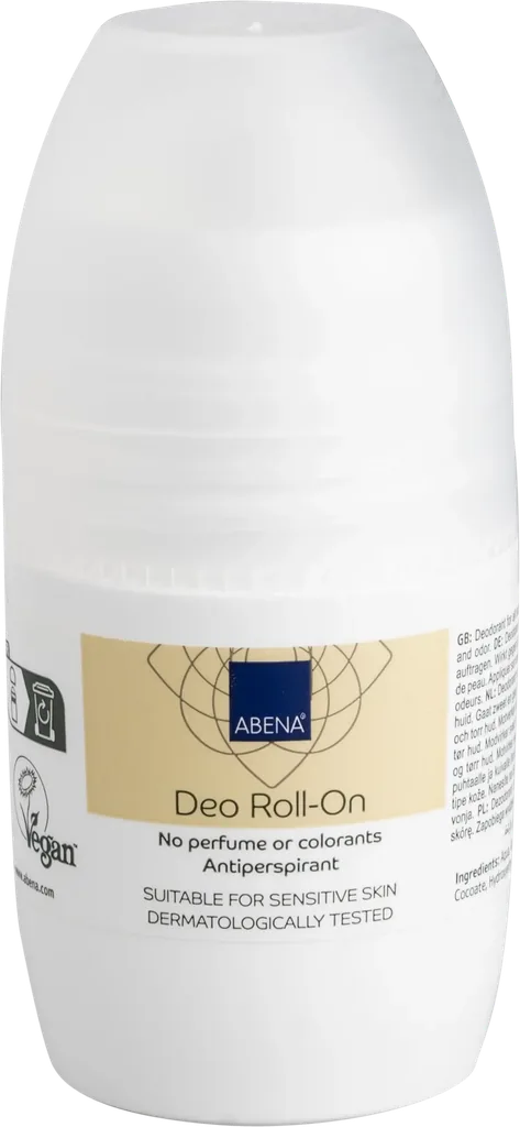 [150666] Abena Roll-On Deodorant – box of 8 bottles x 50 ml