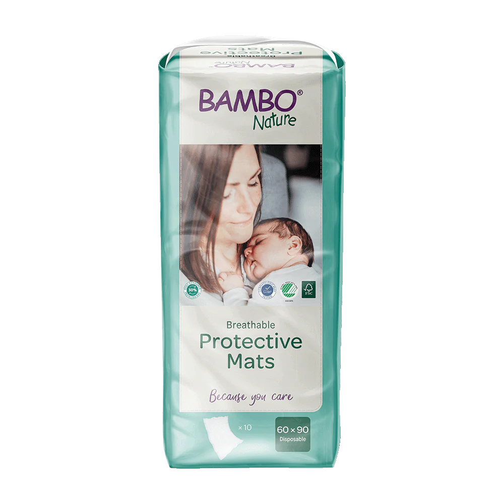 Bambo Nature protege camas 60x90cm - caja de 8 bolsas x 10 uds