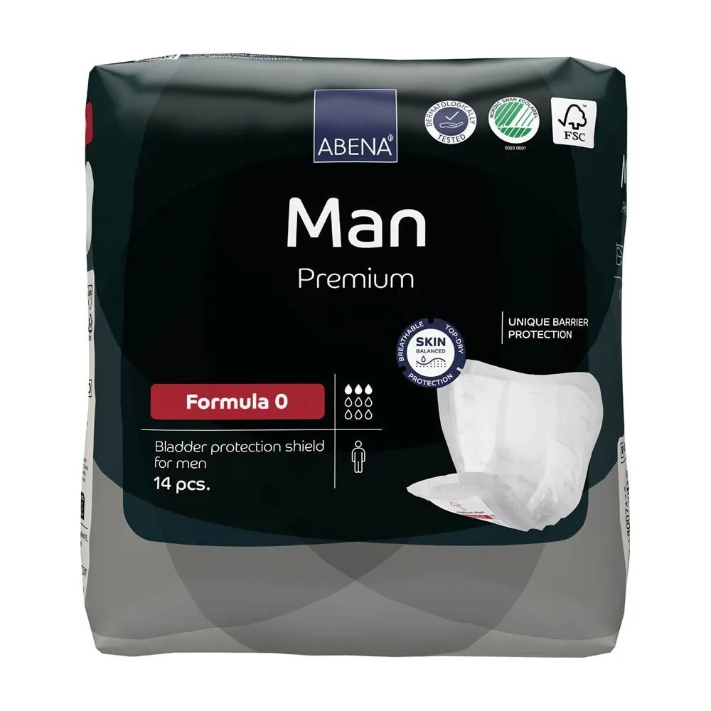 [1000021334] Abena Man Formula 0 - caja de 16 bolsas x 14 uds