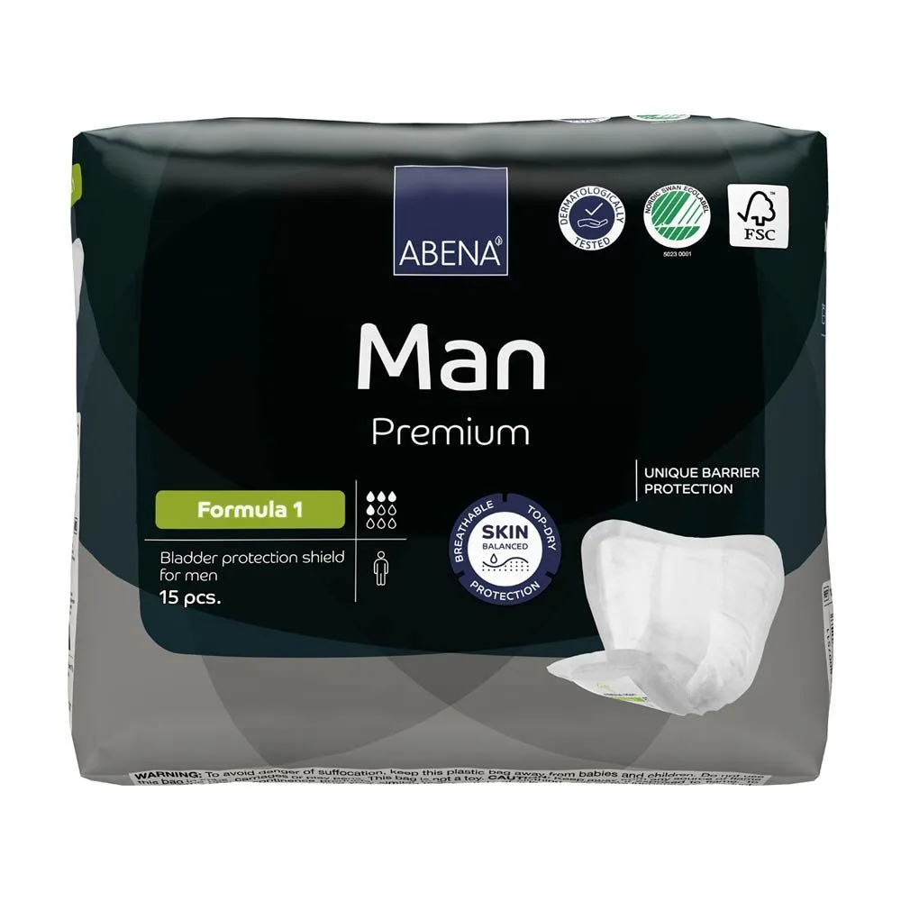 [1000021335] Abena Man Formula 1 - box of 12 bags x 15 units