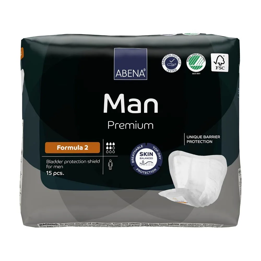 [1000021336] Abena Man Formula 2 - box of 12 bags x 15 units