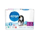 Nuevo - Pingo pañales ecológicos Talla 1 (2-5 Kg) - caja de 4 bolsas x 27 uds