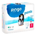 Pingo ecological pants Size 4 (7-18 kg) - box of 6 bags x 30 units